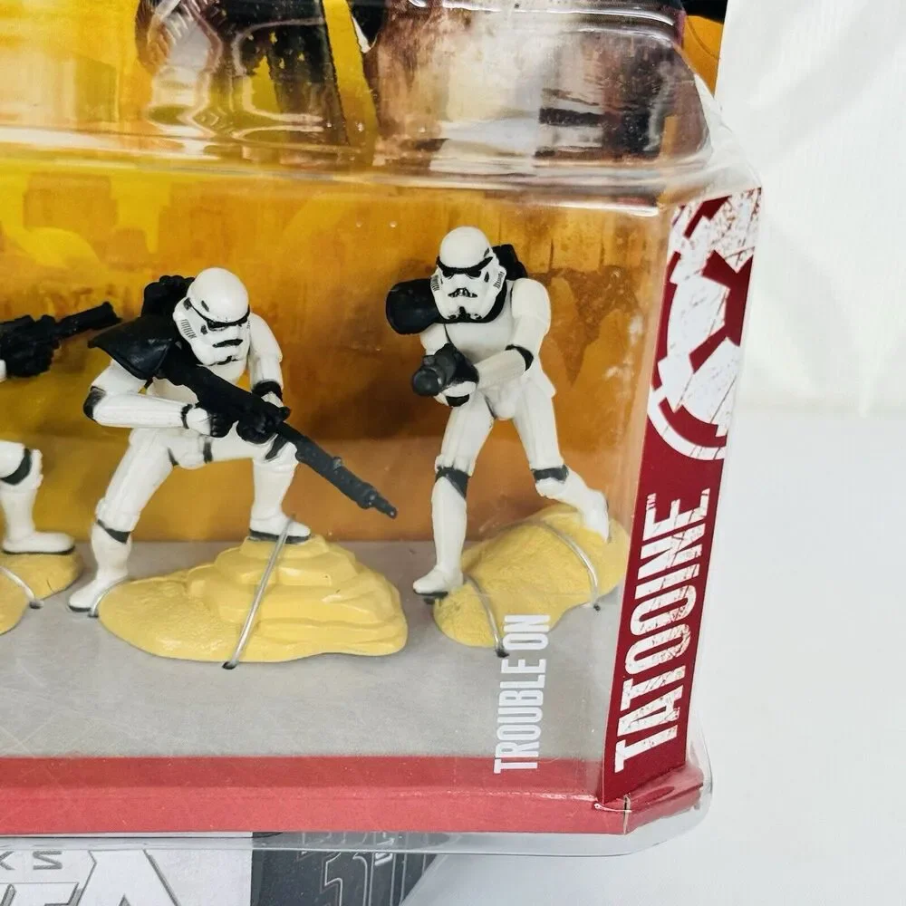 Star‎ Wars Unleashed Battle Pack Figure Sandtrooper Search Hasbro Stormtrooper